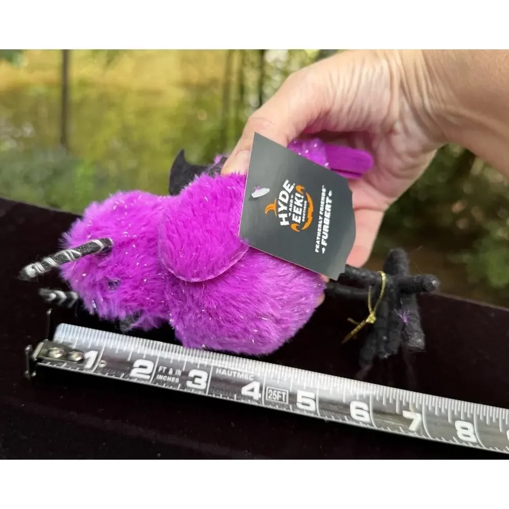 Target Halloween Featherly Friends Bird Hyde & Eek Furbert Purple Monster New!!